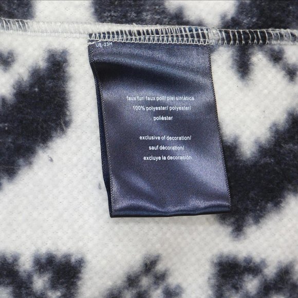 NWT Tommy Hilfiger Women's Hooded Sherpa Jacket J2XEH410 M Pearl Blue - Picture 5 of 6